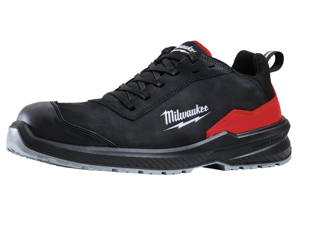 MILWAUKEE FLEXTRED S3S SAFETY TRAINERS BLACK 1L110133 ESD SC FO SR | 39 EU/6 UK