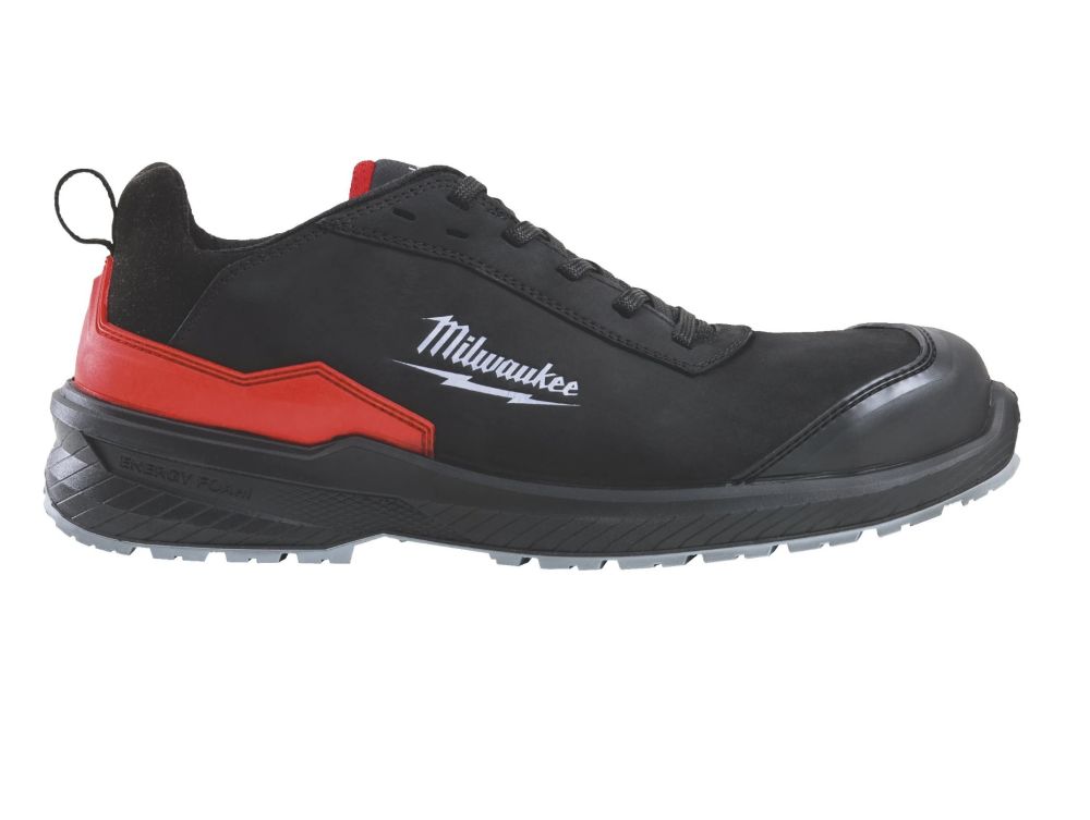 MILWAUKEE FLEXTRED S3S SAFETY TRAINERS BLACK 1L110133 ESD SC FO SR | 39 EU/6 UK