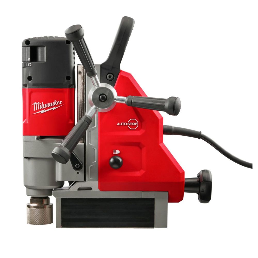 MILWAUKEE MAGNETIC DRIILING PRESS WITH PERMANENT MAGNET, AUTOSTOP|[MDP41]