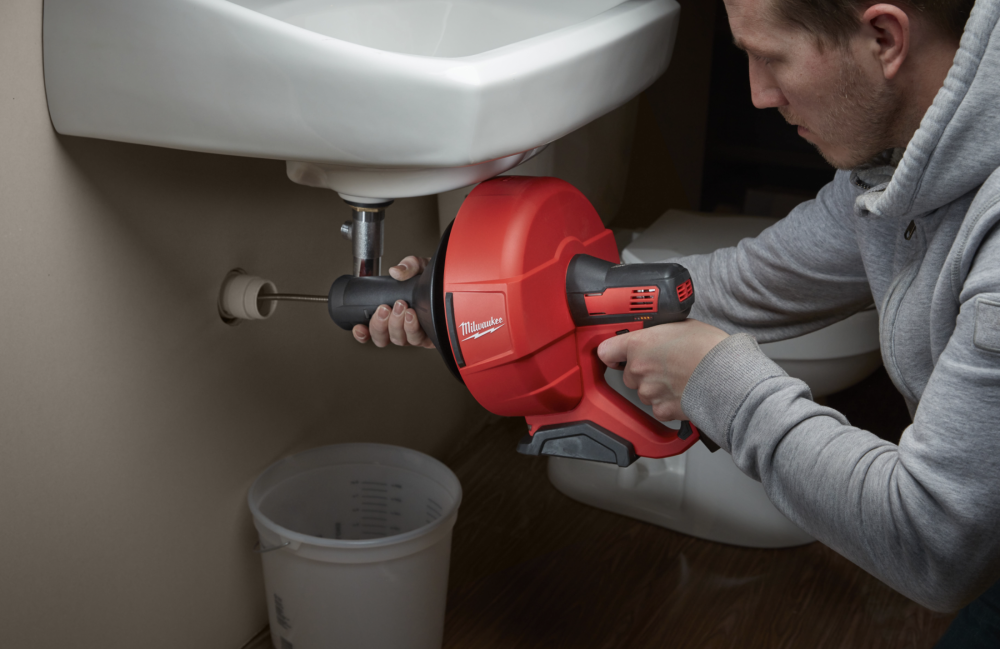 MILWAUKEE M12 SUB COMPACT DRAIN CLEANER WITH SPIRAL DIAMETER 8 MM KIT,2X2.0AH BAT PACKS, C12 C CHR|[M12BDC8-202C]