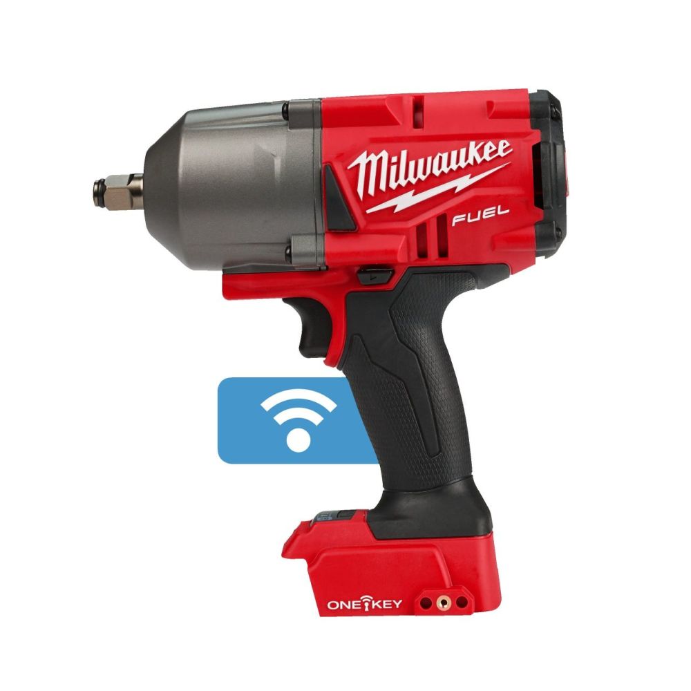 MILWAUKEE M18 FUEL ONE-KEY 1/2 HIGH TORQUE IMPACT WRENCH WITH FRICTION RING | [M18ONEFHIWF12-0X]