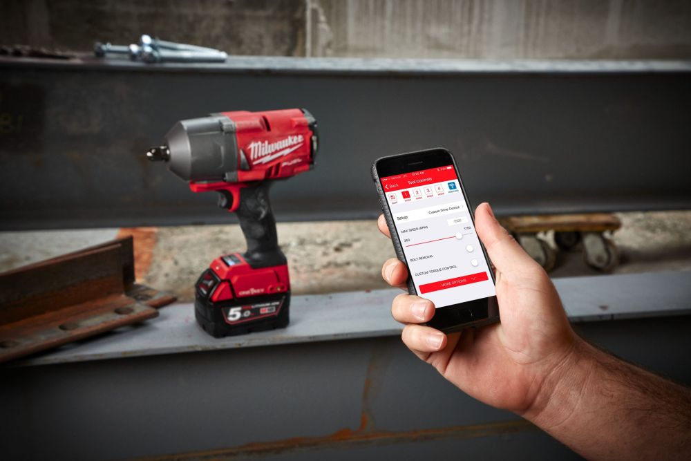 MILWAUKEE M18 FUEL ONE-KEY 1/2 HIGH TORQUE IMPACT WRENCH WITH FRICTION RING | [M18ONEFHIWF12-0X]