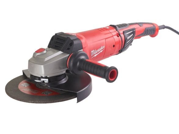 MILWAUKEE 2400 W ANGLE GRINDER WITH BRAKE, ANTI-KICKBACK PROTECTION AND AVS | [AGVKB24-230 EKX]