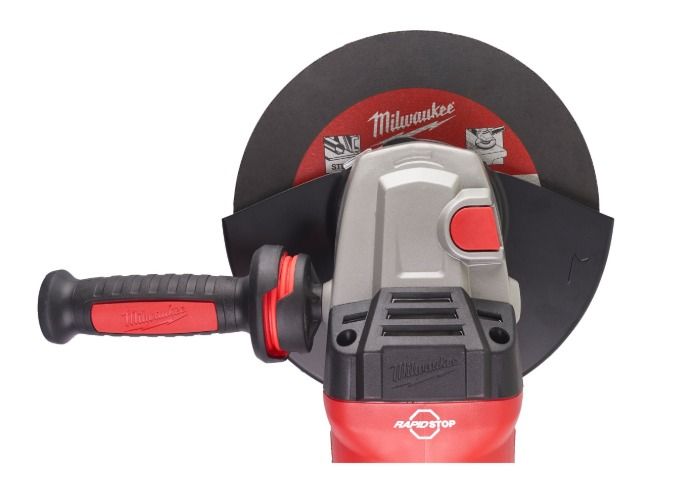 MILWAUKEE 2400 W ANGLE GRINDER WITH BRAKE, ANTI-KICKBACK PROTECTION AND AVS | [AGVKB24-230 EKX]