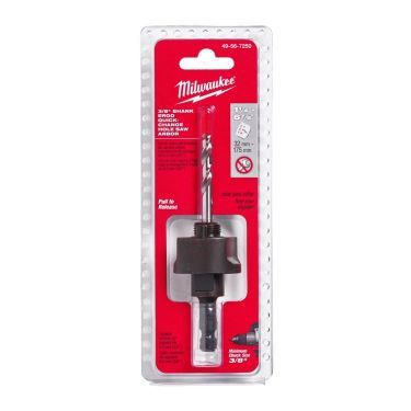 MILWAUKEE HOLE SAW ARBOR 9,5MM 32-210MM