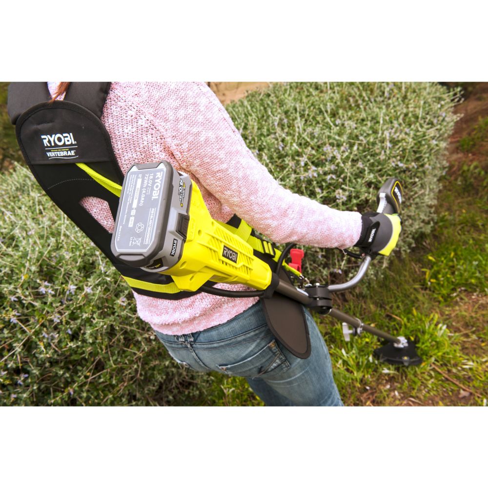 RYOBI 18V ONE+ CORDLESS BRUSH CUTTER, BARE TOOL, 20 CM [OBC1820B]