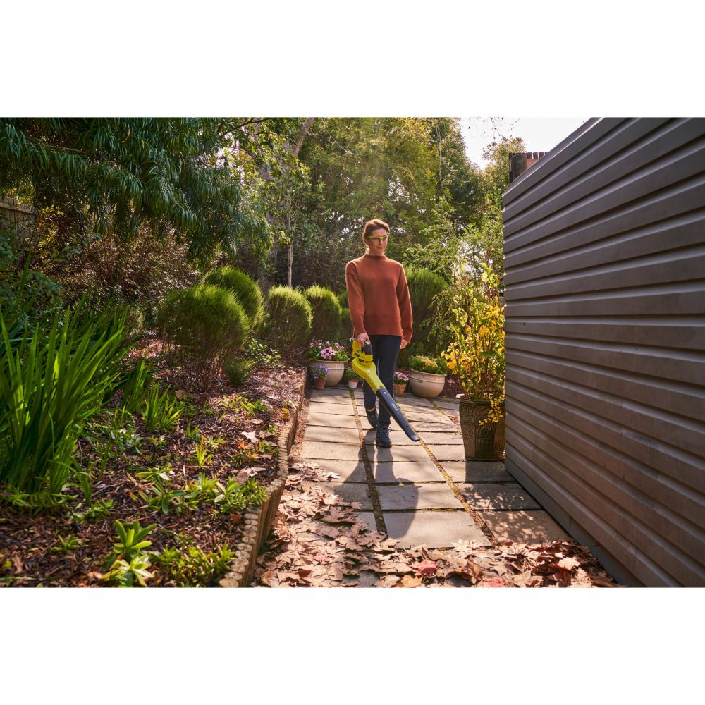 RYOBI 18V ONE+ CORDLESS LEAF BLOWER, BARE TOOL [OBL1820S]