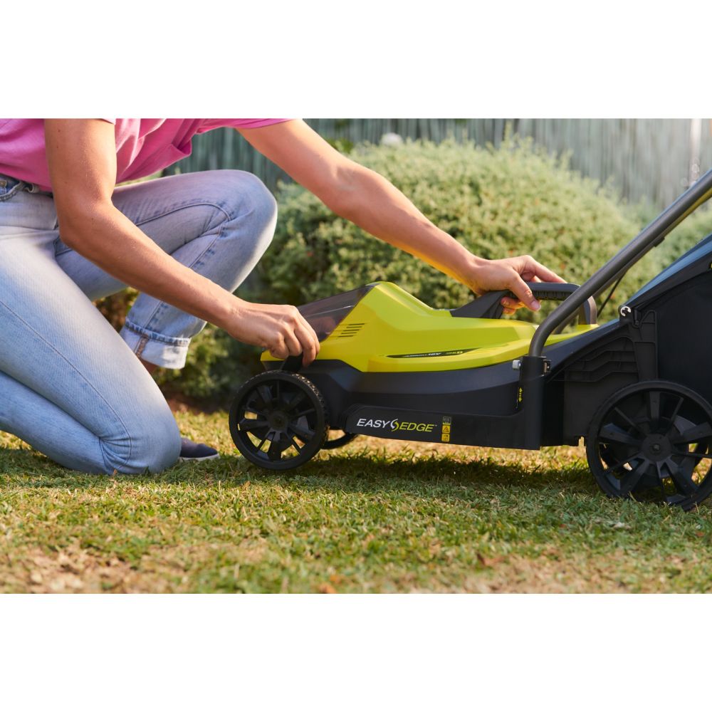 RYOBI 18V ONE+ CORDLESS LAWN MOWER, BARE TOOL, 33 CM [OLM1833B]