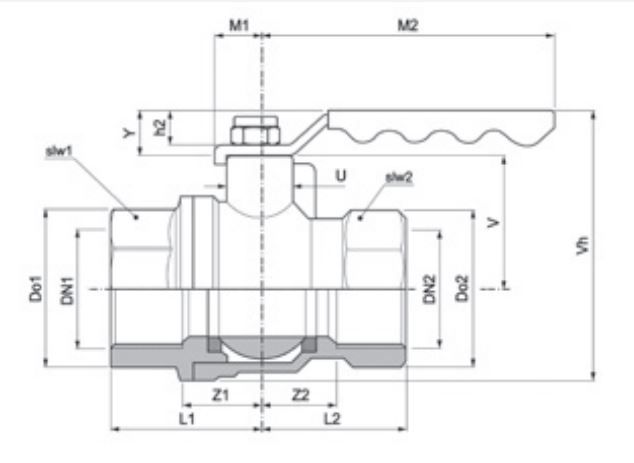 PEGLER BRASS BALL VALVE PN25 PB500 PT