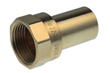 PEGLER VSH XPRESS COPPER FEMALE ADAPTOR | S7/6246G | 28 MM X 3/4 IN