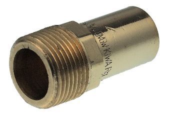 PEGLER VSH XPRESS COPPER MALE ADAPTOR | S8/6280G | 28 MM X 1 IN