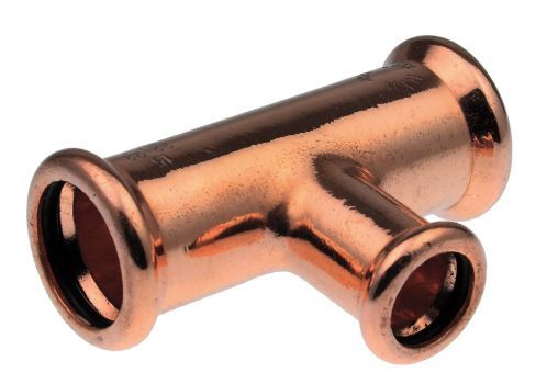 PEGLER VSH XPRESS COPPER REDUCED TEE | S25/7130 | 28 X 28 X 22 MM
