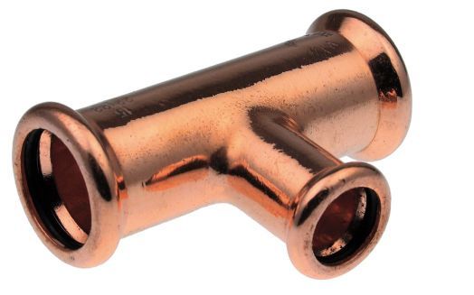 PEGLER VSH XPRESS COPPER REDUCED TEE | S25/7130 | 35 X 35 X 28 MM