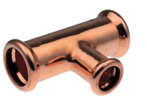PEGLER VSH XPRESS COPPER REDUCED TEE | S25/7130 | 66.7 X 66.7 X 28 MM