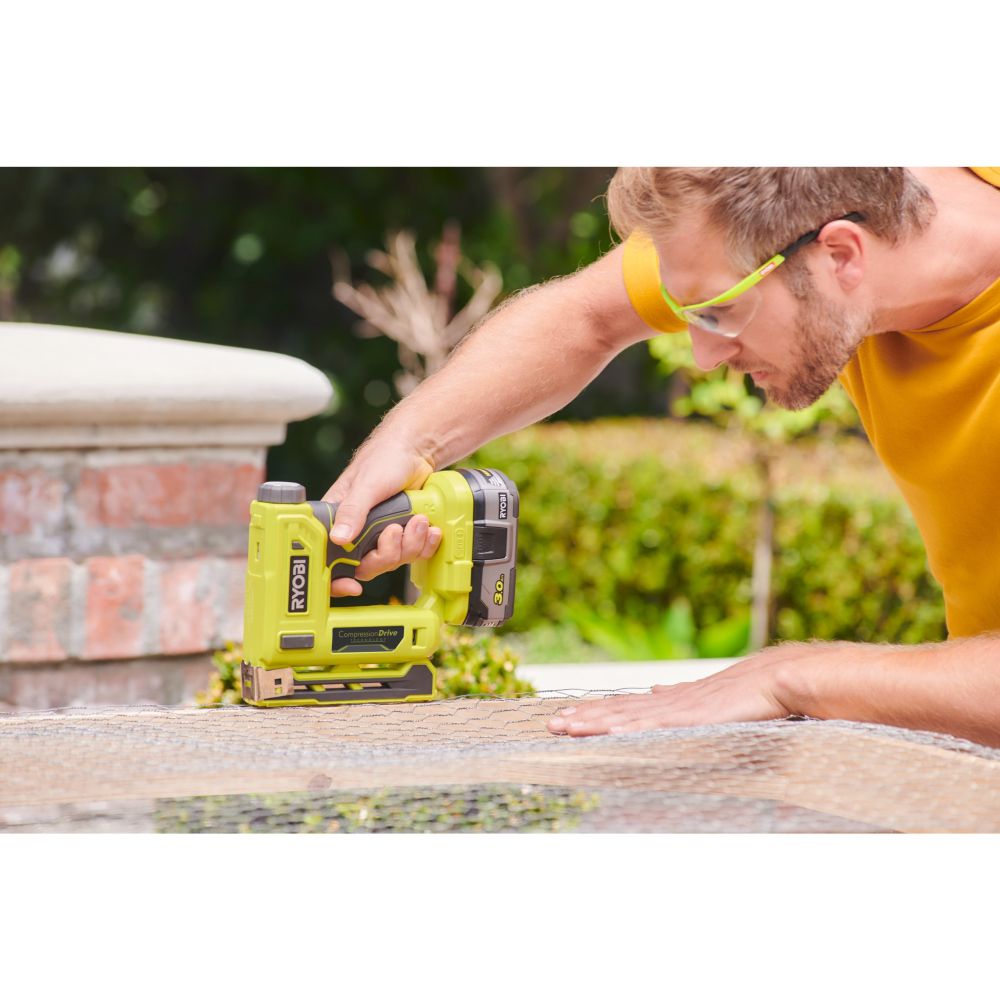 RYOBI 18V ONE+ CORDLESS STAPLER, BARE TOOL [R18ST50-0]