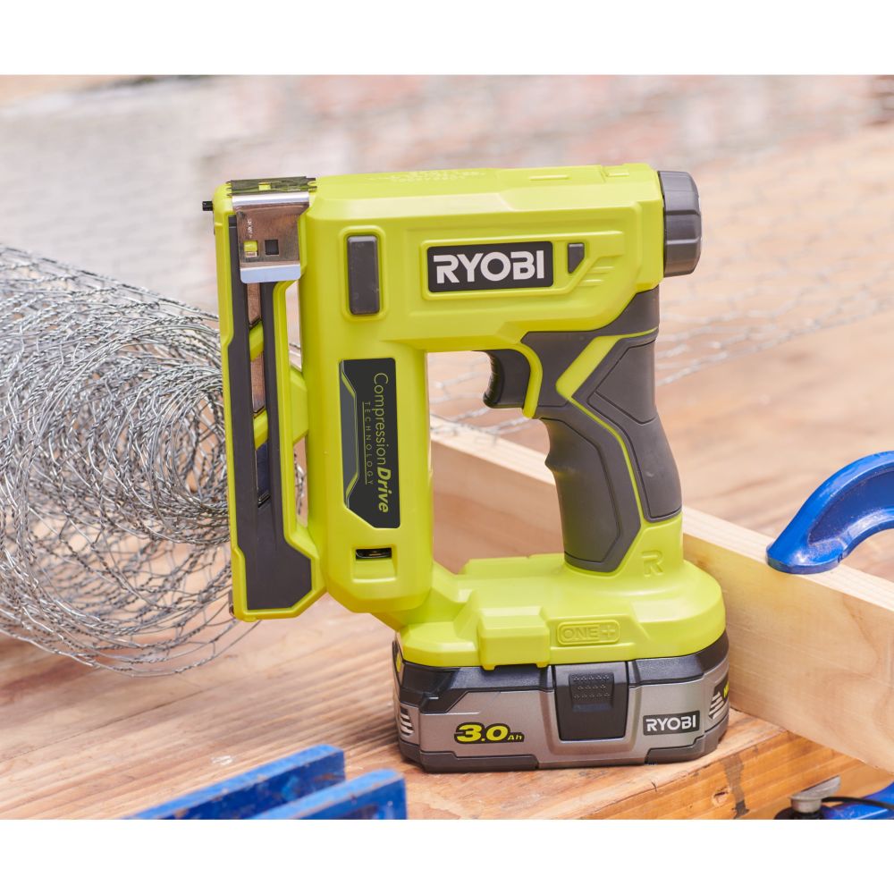 RYOBI 18V ONE+ CORDLESS STAPLER, BARE TOOL [R18ST50-0]