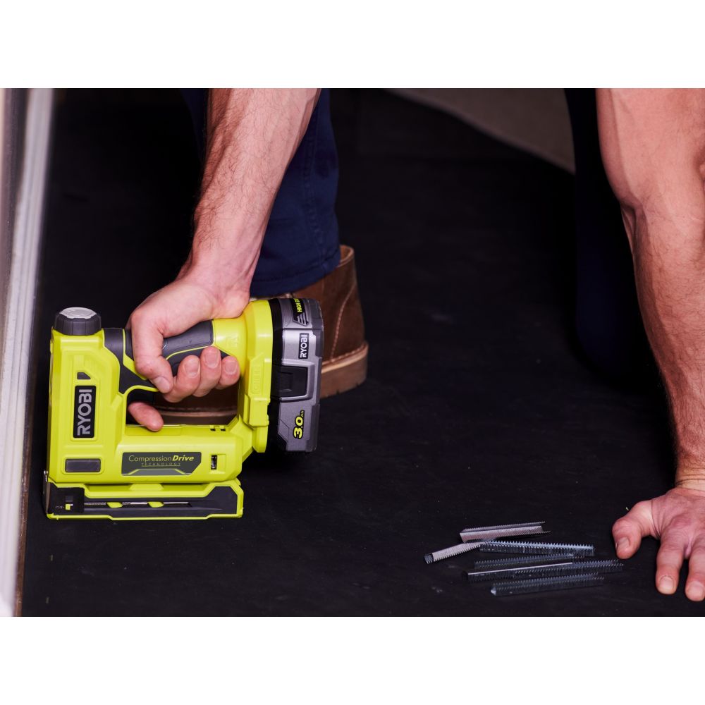 RYOBI 18V ONE+ CORDLESS STAPLER, BARE TOOL [R18ST50-0]
