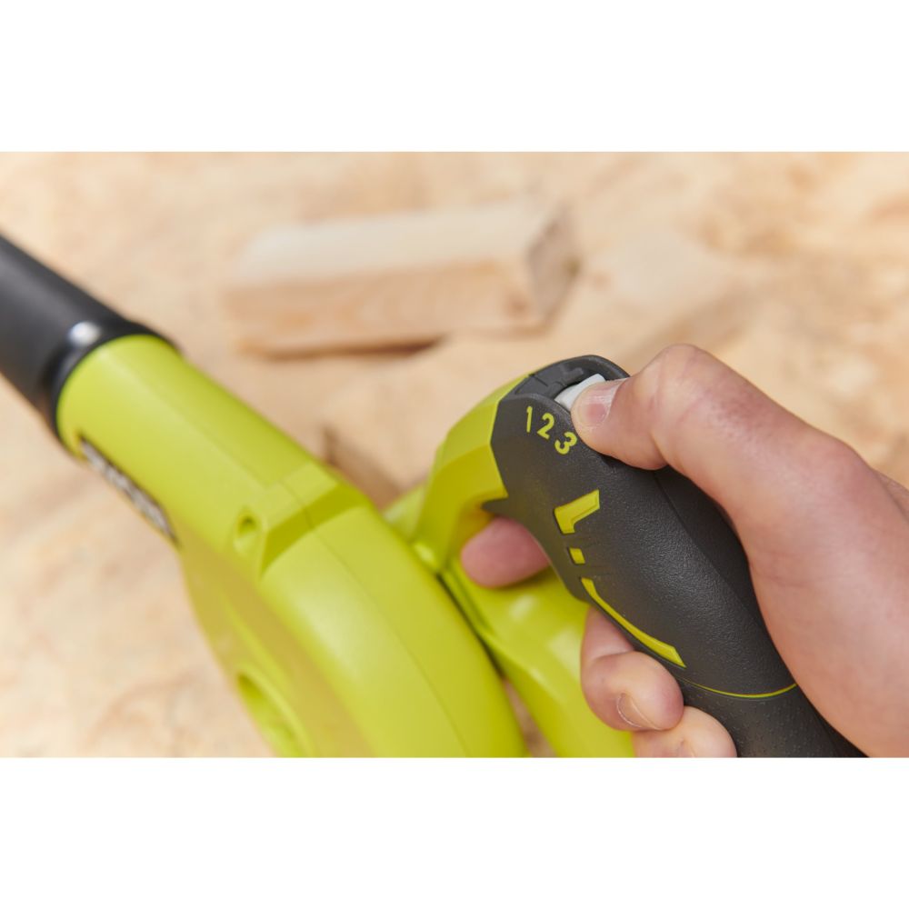 RYOBI 18V ONE+ CORDLESS TOOLSHOP BLOWER, BARE TOOL [R18TB-0]