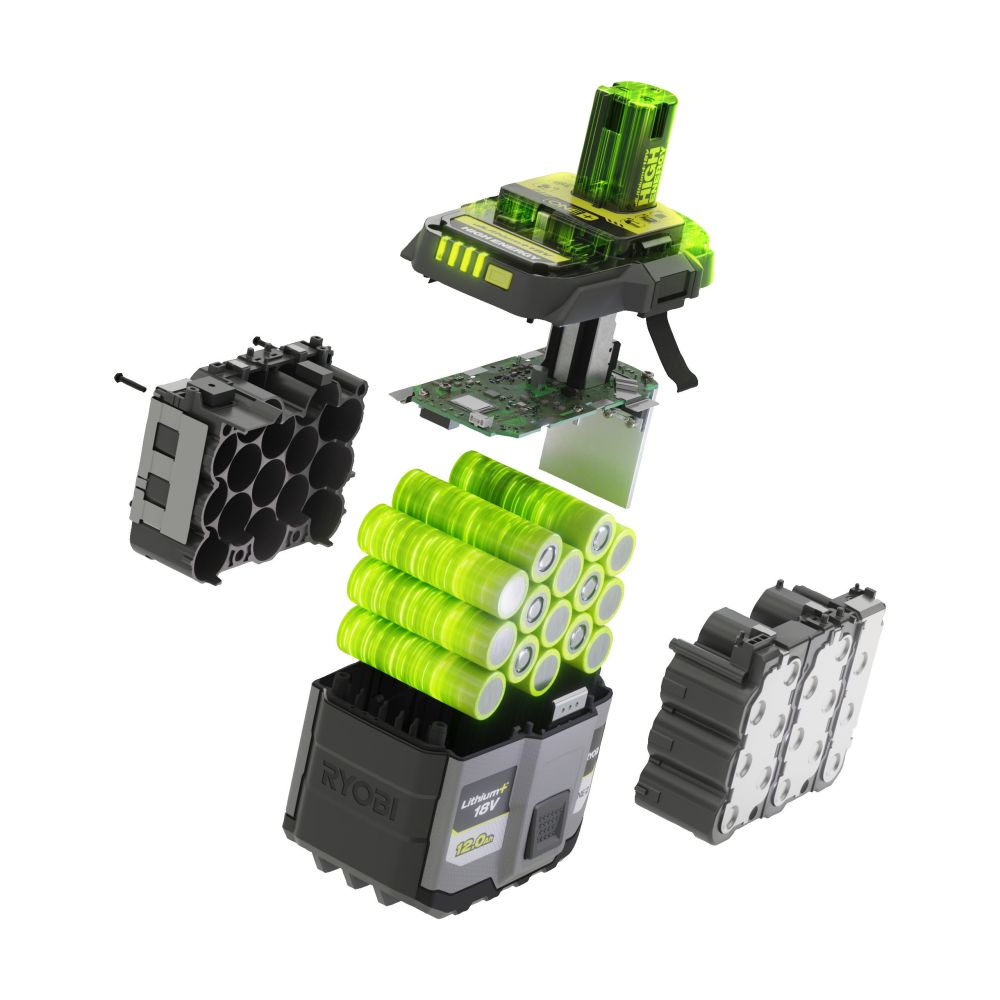 RYOBI 18V ONE+ LITHIUM HIGH ENERGY BATTERY | 12.0 AH [RB18120T]