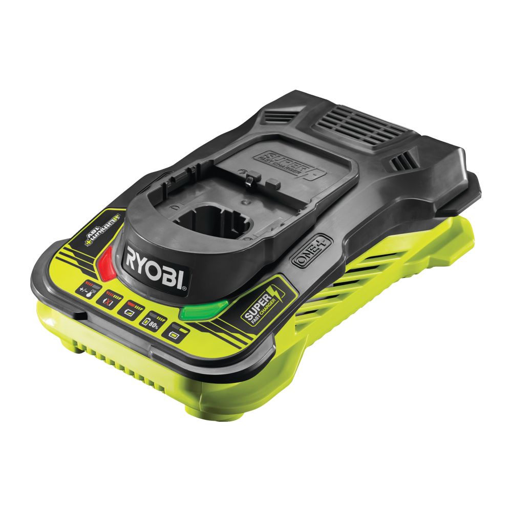 RYOBI 18V ONE+ LITHIUM BATTERY CHARGER, 5.0 AH [RC18150]