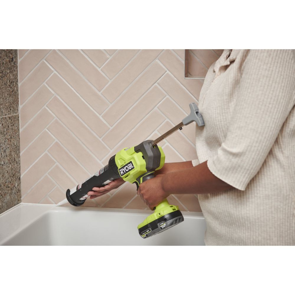 RYOBI 18V ONE+ CORDLESS CAULK GUN, BARE TOOL [RCG18-0]