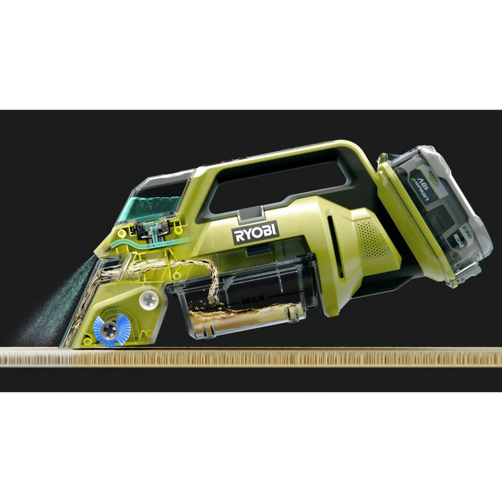 RYOBI 18V ONE+ CORDLESS SWIFT CLEAN SPOT CLEANER, BARE TOOL [RDC18-0]