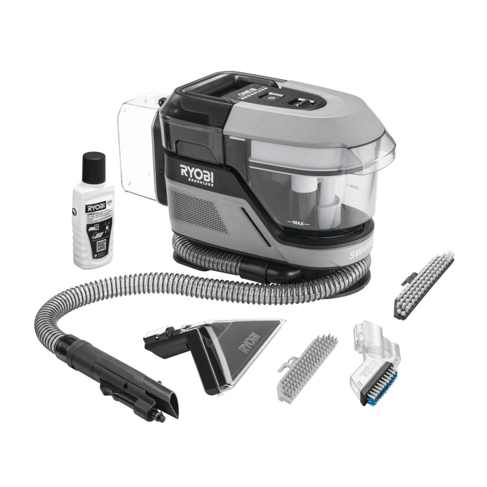 RYOBI 18V ONE+ CORDLESS BRUSHLESS SWIFT CLEAN STAIN REMOVER, BARE TOOL [RDC18BL-0]