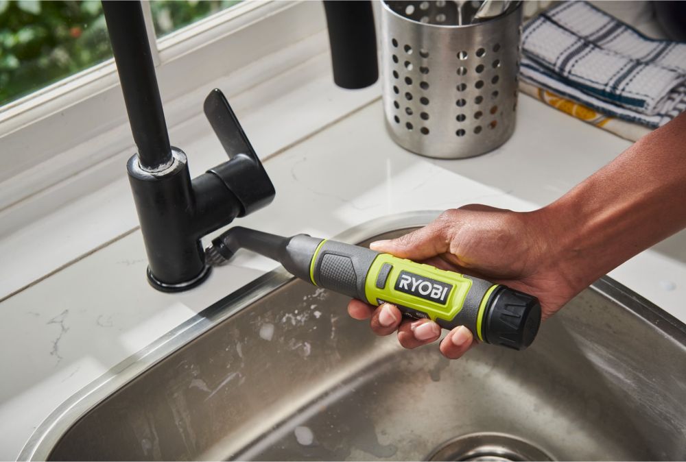 RYOBI 4V USB CORDLESS DETAIL SCRUBBER, BARE TOOL [RDS4-0]