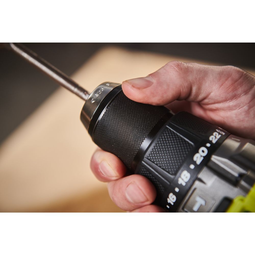 RYOBI 18V ONE+ HP CORDLESS BRUSHLESS PERCUSSION DRILL, BARE TOOL [RPD18X1-0]