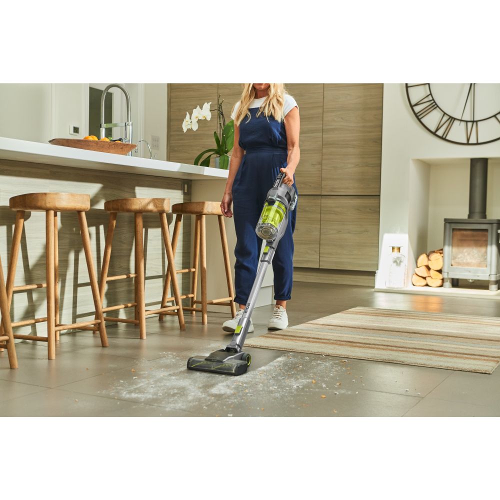 RYOBI 18V ONE+ CORDLESS STICK VACUUM KIT, 1 X 4.0 AH BATTERY, CHARGER [RSVS18-1C40G]