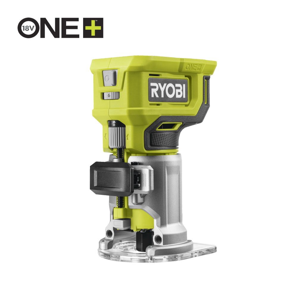 RYOBI 18V ONE+ CORDLESS TRIM ROUTER, BARE TOOL [RTR18-0]