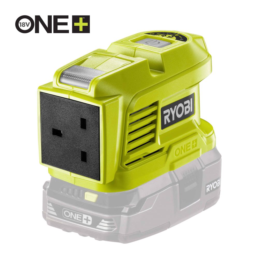 RYOBI 18V ONE+ CORDLESS BATTERY INVERTER, BARE TOOL [RY18BI150A-0]