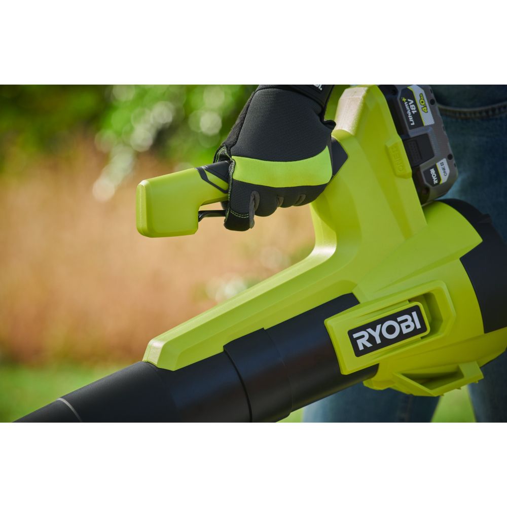 RYOBI 18V ONE+ CORDLESS JET LEAF BLOWER, BARE TOOL [RY18BLB-0]