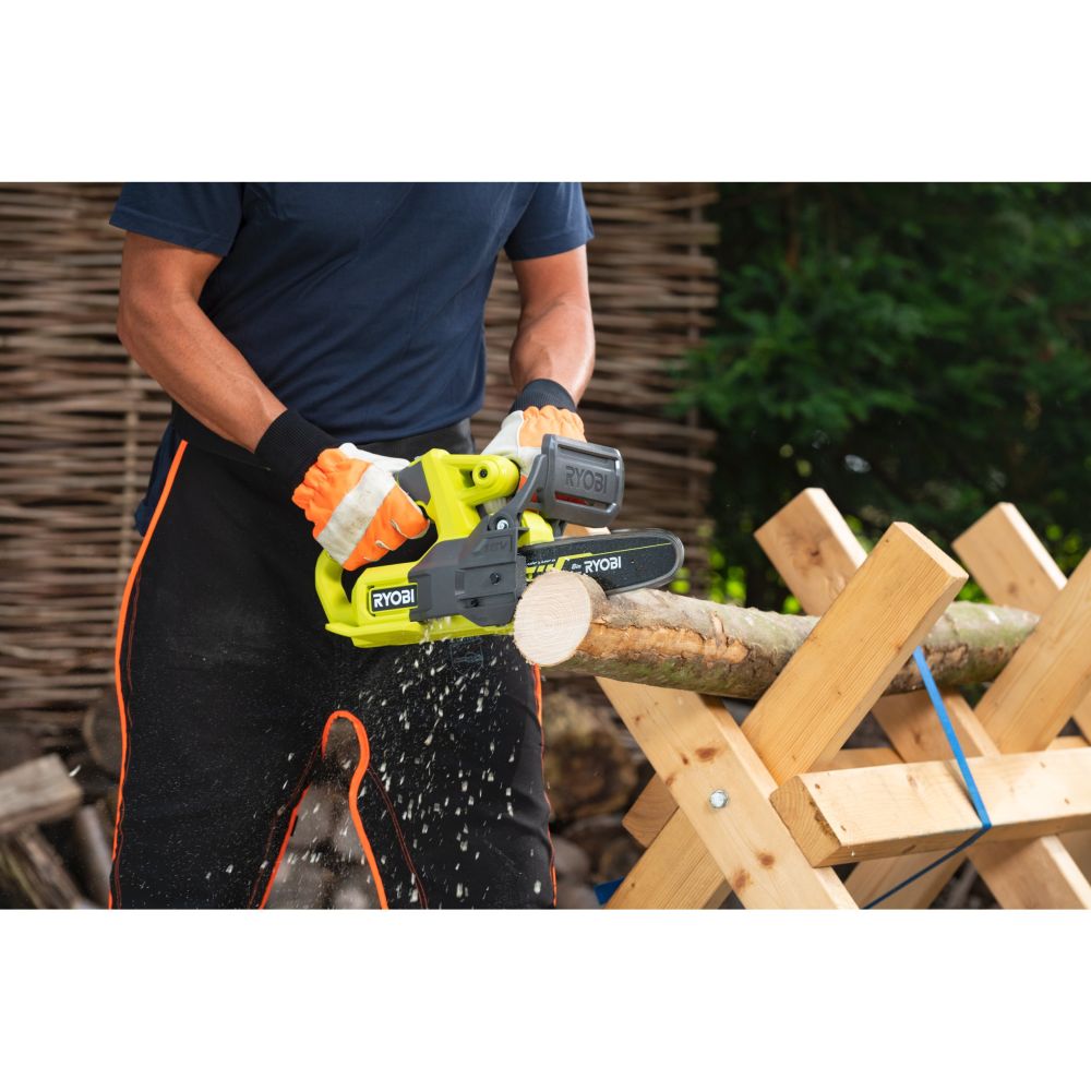 RYOBI 18V ONE+ CORDLESS COMPACT CHAINSAW, 20 CM [RY18CS20A-0]