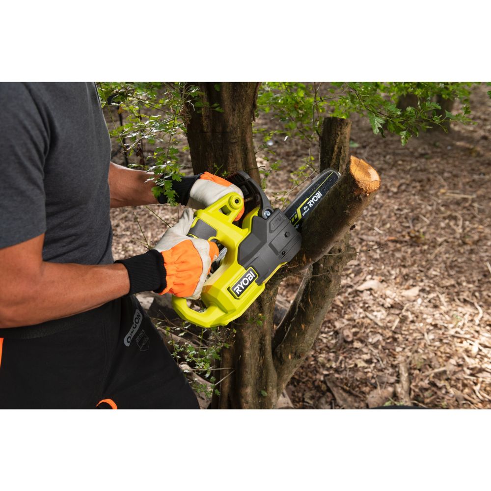 RYOBI 18V ONE+ CORDLESS COMPACT CHAINSAW, 20 CM [RY18CS20A-0]
