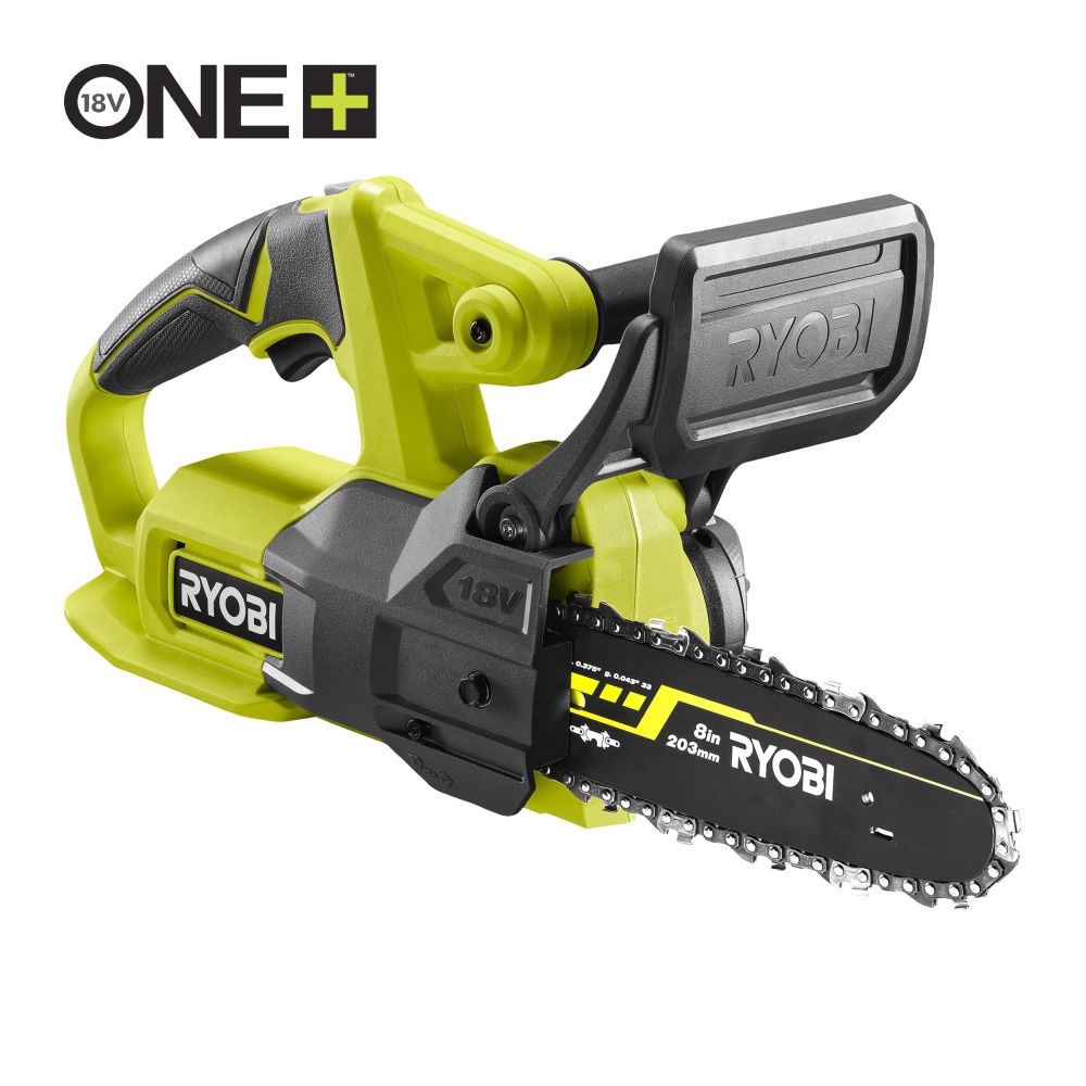 RYOBI 18V ONE+ CORDLESS COMPACT CHAINSAW, 20 CM [RY18CS20A-0]