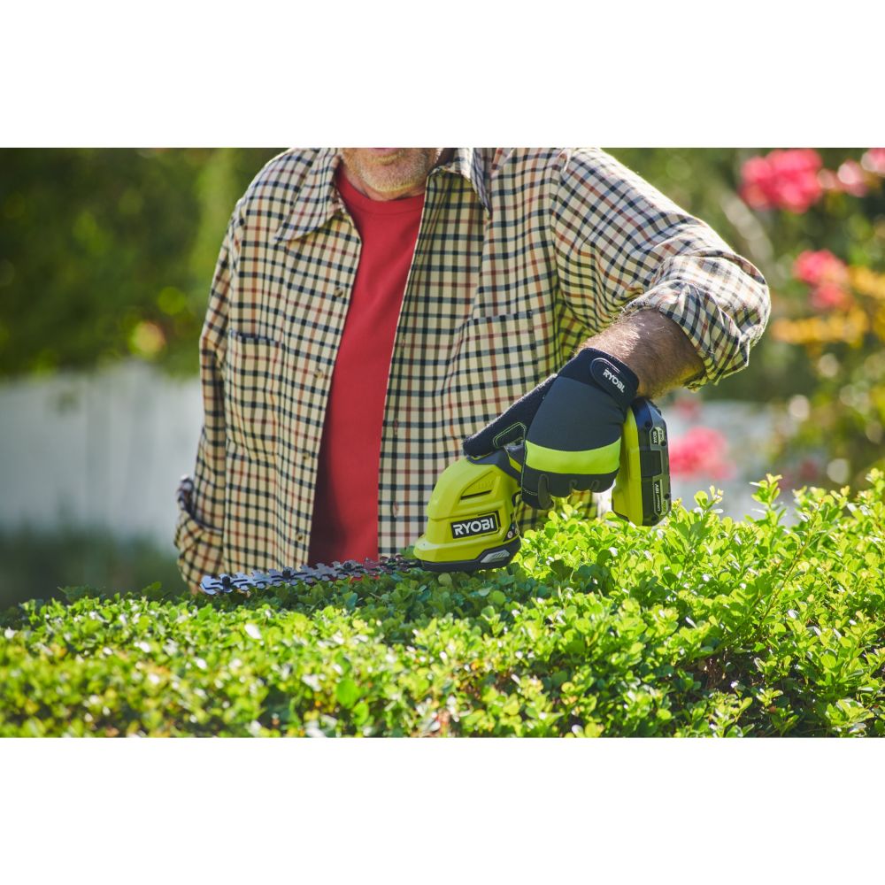RYOBI 18V ONE+ CORDLESS 2-IN-1 GRASS SHEAR & SHRUBBER, BARE TOOL [RY18GSA-0]