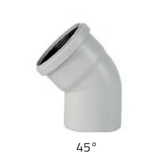 SKOLANSAFEB BEND DN/OD 110MM 45°