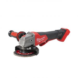 MILWAUKEE M18 FUEL ANGLE GRINDER WITH PADDLE SWITCH, VARIABLE SPEED & BRAKING [BARE TOOL] | 115 MM|[M18FSAGV115XPDB-0X]