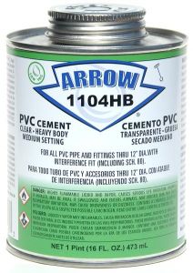 ARROW PVC SOLVENT CEMENT CLEAR | 473 ML