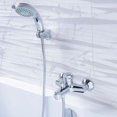 MILANO TARKI SINGLE LEVER SHOWER MIXER WITH SHOWER SET | CHROME