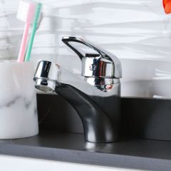MILANO TARKI SINGLE LEVER BASIN MIXER | CHROME