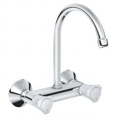 GROHE COSTA L WALL SINK MIXER | CHROME 1/2 IN