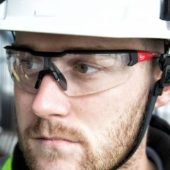 MILWAUKEE CLEAR SAFETY GLASSES -1PC
