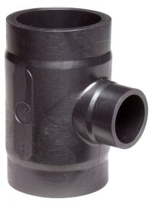 PE100 B/F REDUCING TEE SDR17 160X110MM