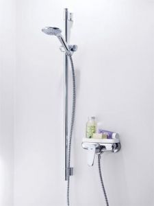 GROHE TEMPESTA 100 SHOWER HEAD SET, 3 SPRAYS | CHROME