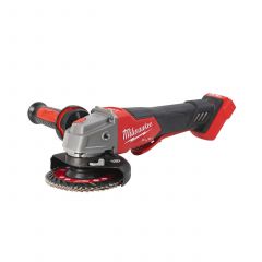 MILWAUKEE M18 FUEL ANGLE GRINDER WITH PADDLE SWITCH, VARIABLE SPEED & BRAKING [BARE TOOL] | 115 MM|[M18FSAGV115XPDB-0X][Includes 3years Platinum Warranty]