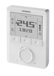 SIEMENS ROOM THERMOSTAT RDG100T, WALL MOUNTED - 3P MODULATING;7 DAY TIMER