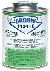 ARROW PVC SOLVENT CEMENT CLEAR | 473 ML