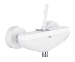 GROHE EURODISC JOY SINGLE-LEVER SHOWER MIXER | MOON WHITE/CHROME 1/2 IN
